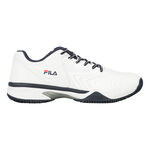 Zapatillas de tenis Fila Fila Sabbia Lite 3 Zapatilla Tierra Batida Hombres-Blanco,Azul Oscuro