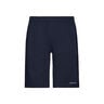 Club 9in Shorts Hombres-Azul Oscuro,Plateado