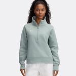 Ropa Under Armour Under Armour Rival Sudadera Mujeres - verde, 