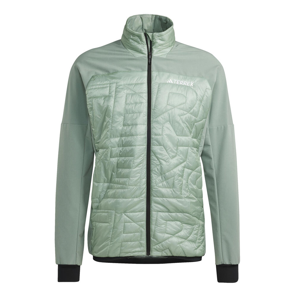 adidas Terrex XPR Varil Hybrid Chaqueta Para Correr Hombres-Verde