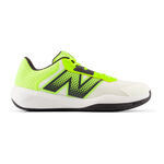 New Balance New Balance 696v6 Zapatilla todas las superficies Hombres-blanco, amarillo ne&oacute;n
