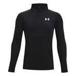 Ropa Under Armour Under Armour Tech 2.0 1/2 Zip Camiseta De Manga Larga Chicos-Negro,Blanco
