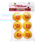 Pelotas De Tenis Wilson Starter Foam Balls 6er Stage 3 (rot)