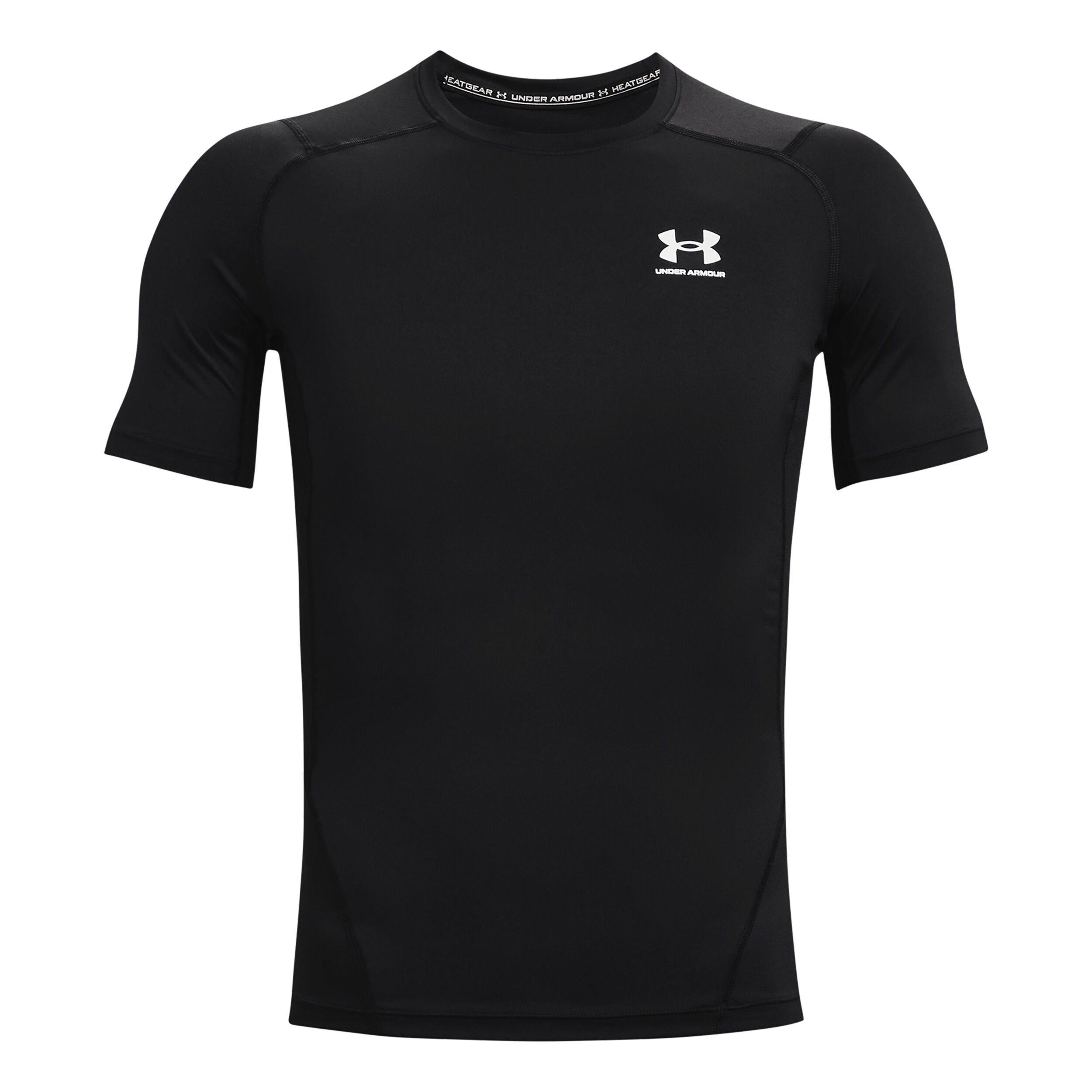 Buy Under Armour Heatgear Armour Camiseta De Manga Corta Hombres Negro Blanco online Tennis Point ES