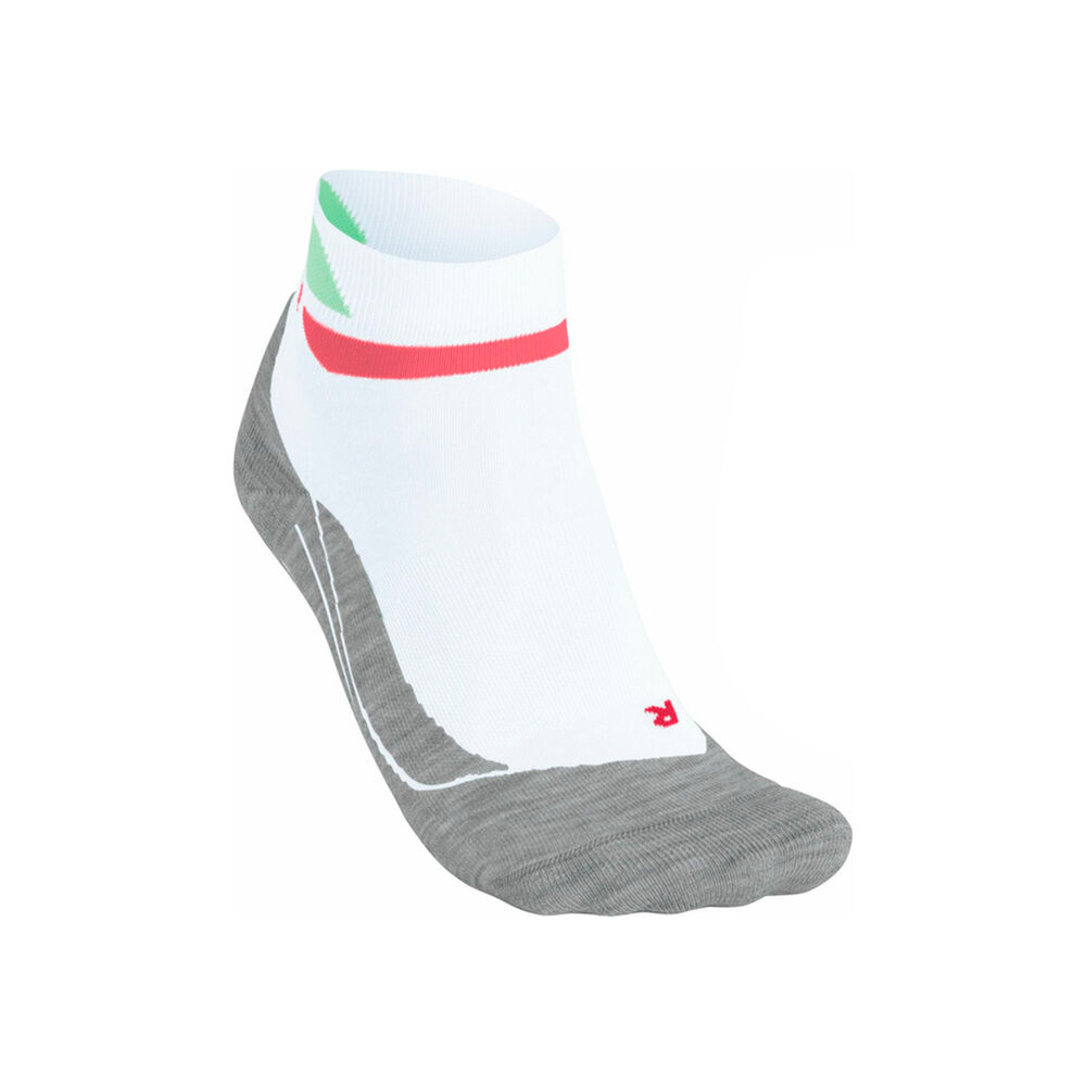 Falke RU4 Short Pace Calcetines Para Correr Mujeres - Blanco, Gris