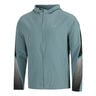 Velociti Storm Hooded Chaqueta Para Correr Hombres-Azul-gris,Negro