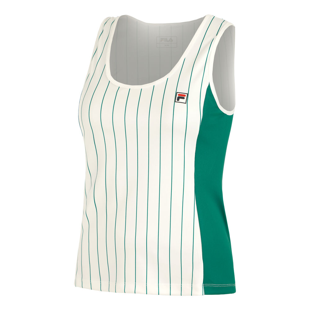 Fila Nina Camiseta De Tirantes Mujeres - Blanco, Verde