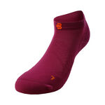 Ropa Bauerfeind Bauerfeind Ultralight Low Cut Calcetines Para Correr Mujeres-Berry