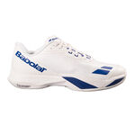 Zapatillas de tenis Babolat Babolat JET M4 AC Zapatilla todas las superficies Hombres-crema, azul oscuro