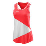 Ropa Wilson Wilson Team II Camiseta De Tirantes Mujeres-Coral,Blanco