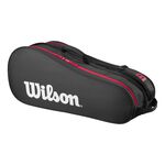 Bolsas De Tenis Wilson ADVANTAGE 2025 6PK RACKET BAG BLACK