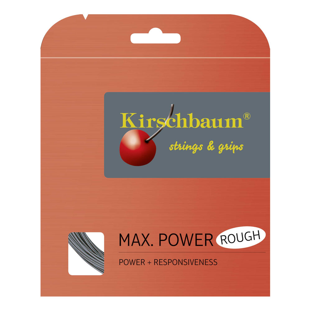 Kirschbaum Max Power Rough Sets Individuales 12m-Antracita