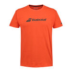 Ropa Babolat Babolat Exercise Camiseta De Manga Corta Hombres-Rojo