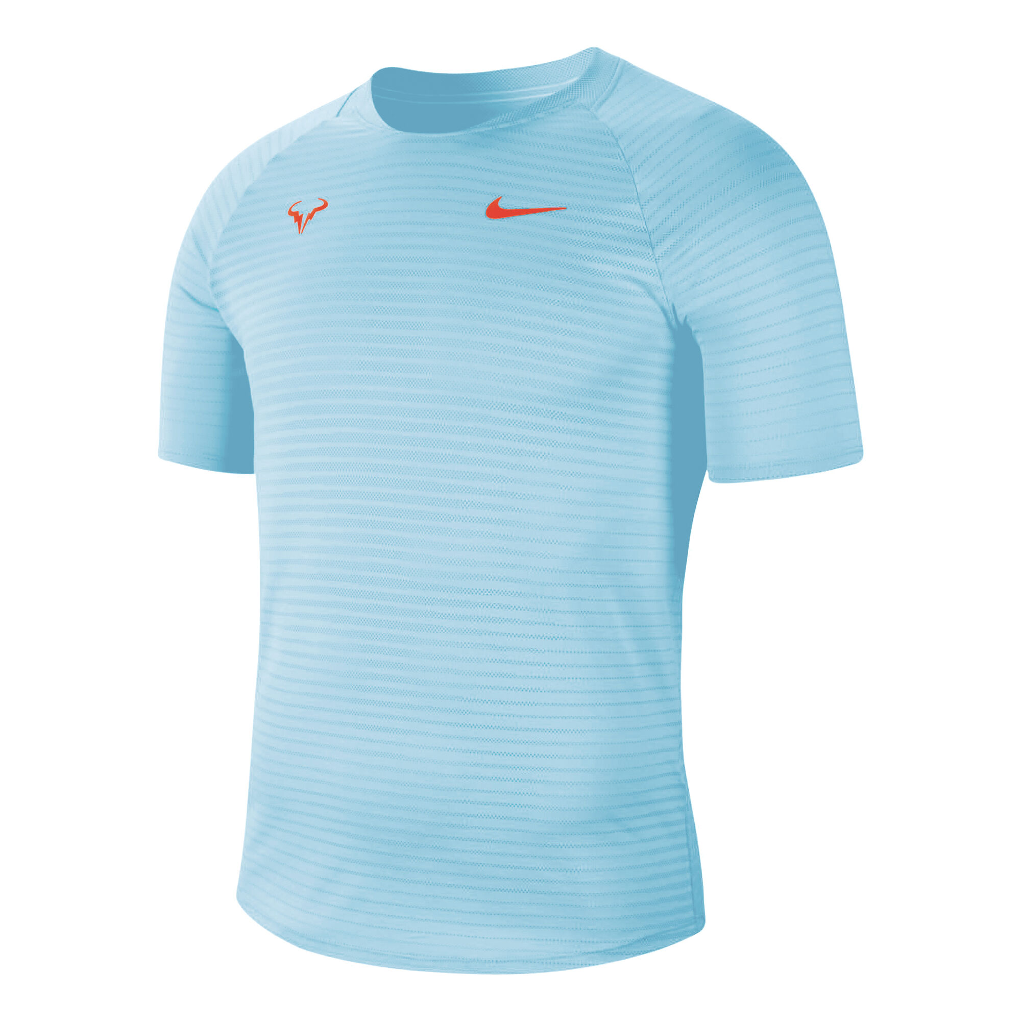 En particular Retencion Poner Nike Rafael Nadal Court AeroReact Slam Camiseta De Manga Corta Hombres -  Azul Claro, Rojo Neón compra online | Tennis-Point