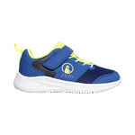 Zapatillas de tenis Quiet Please Quiet Please Courtstyler Velcro Zapatilla Todas Las Superficies Niños-Azul,Amarillo