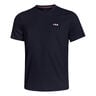 Logo Small Camiseta De Manga Corta Hombres-Azul Oscuro