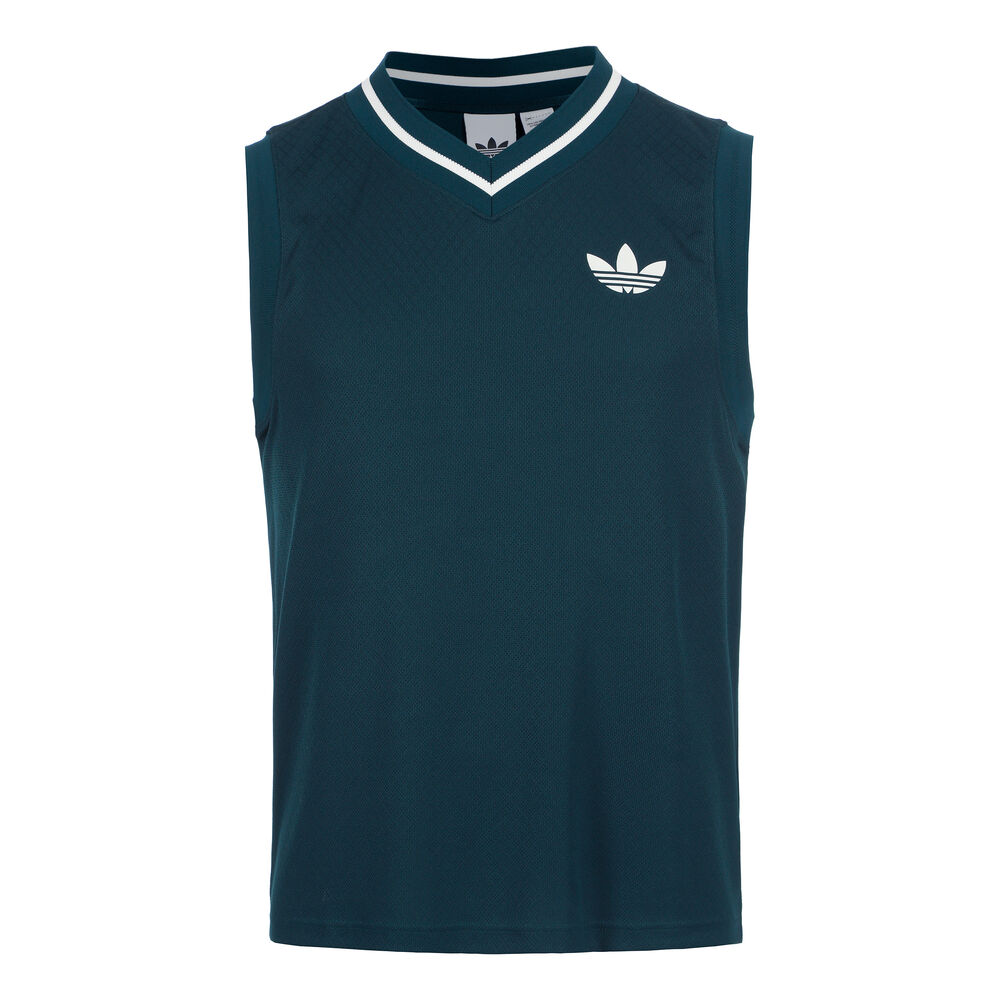adidas Pro Camiseta De Tirantes Hombres-Verde Oscuro