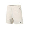 Zip Shorts Hombres-Crema