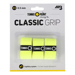 Sobregrips Tennis-Point Classic Grip weiß 3er