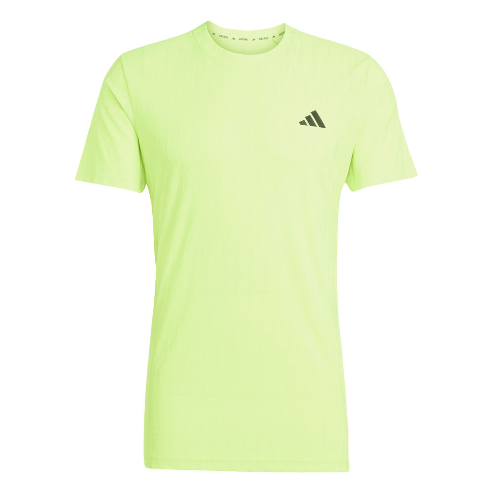 adidas Freelift Camiseta De Manga Corta Hombres-Verde Neón