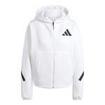 Ropa adidas adidas Z.N.E. Sudadera Con Cremallera Mujeres-Blanco