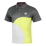 Ropa BIDI BADU BIDI BADU Bubble Polo Hombres-Gris,Amarillo Limón