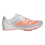 Zapatillas para correr adidas adidas Distancestar Spikes Unisex-blanco, rojo