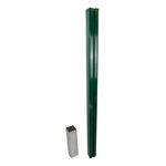 Accesorios de pista Tegra Tegra ASS Postes De Redes De Tenis Aluminio,De Cuatro Cantos-Verde Oscuro