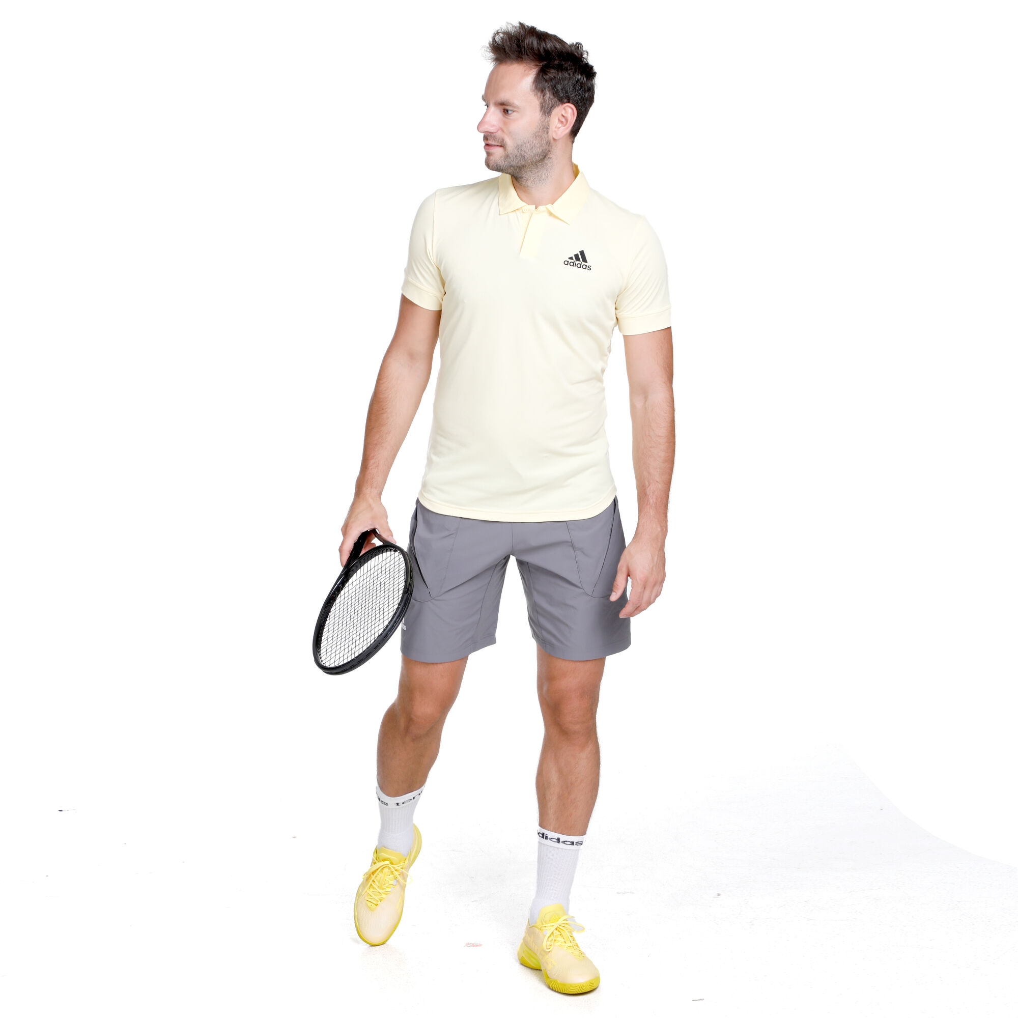 Melodrama desnudo casual adidas New York Polo Hombres - Amarillo compra online | Tennis-Point
