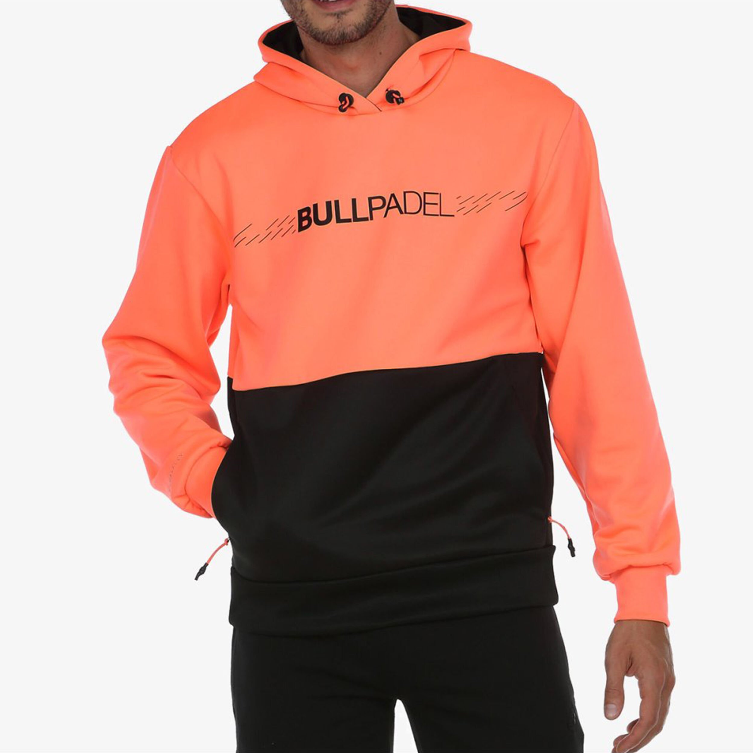 Sudadera bullpadel 2025 naranja
