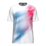 Ropa HEAD HEAD Topspin Camiseta de manga corta Hombres - azul, blanco