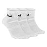 Everyday Cush Ankle Calcetines Deporte Pack De 3-Blanco,Negro