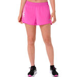 Ropa ASICS ASICS Metarun Split Pantalones cortos Mujeres-rosa
