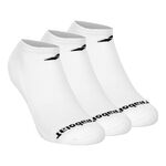 Ropa Babolat Babolat Invisible Calcetines De Tenis Pack De 3-Blanco