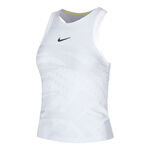 Ropa Nike Nike Court Dri-Fit Slam Camiseta De Tirantes Mujeres-Gris Claro,Blanco
