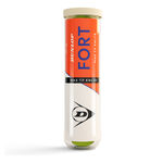 Pelotas de tenis Dunlop Dunlop Fort Max TP KNLTB Bote De 4 Pelotas