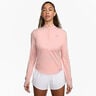 Swift Half-Zip Longsleeve Camiseta de running Mujeres-rosa