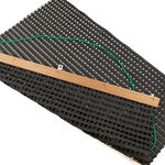 Accesorios de pista Tegra Tegra Favorit-Red De Arrastre Con Chapa De Madera,Pesado,Doble Capa-Multicolor