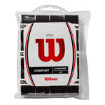 Sobregrips Wilson Wilson Pro Overgrip Pack De 12-Negro