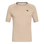 Ropa Diadora Diadora Camiseta De Manga Corta Hombres-Beige