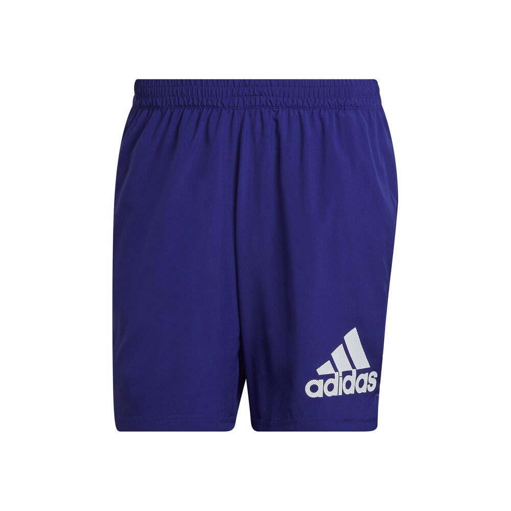 adidas Run It 5in Shorts Hombres-Azul