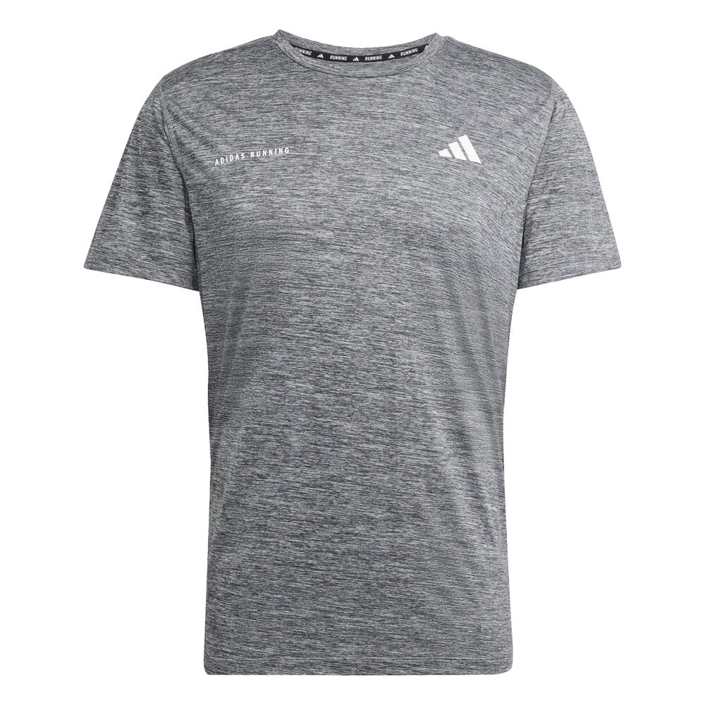 adidas Own The Run Camiseta De Running Hombres-Negro,Gris Oscuro