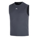Ropa JLindeberg JLindeberg Jack Camiseta De Tirantes Hombres-Azul-gris