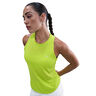 Swift Camiseta de running Mujeres - amarillo ne&oacute;n, plateado