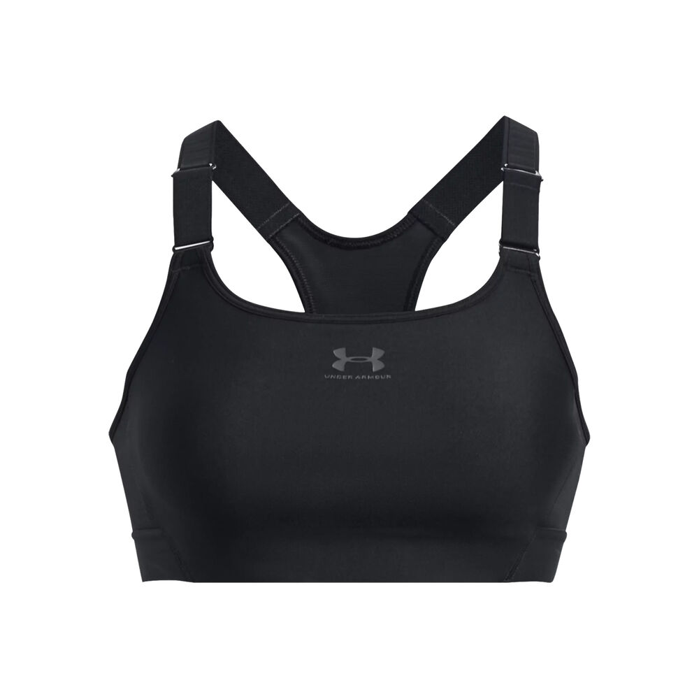 Under Armour Heatgear High Sujetador Deportivo Mujeres - Negro, Negro