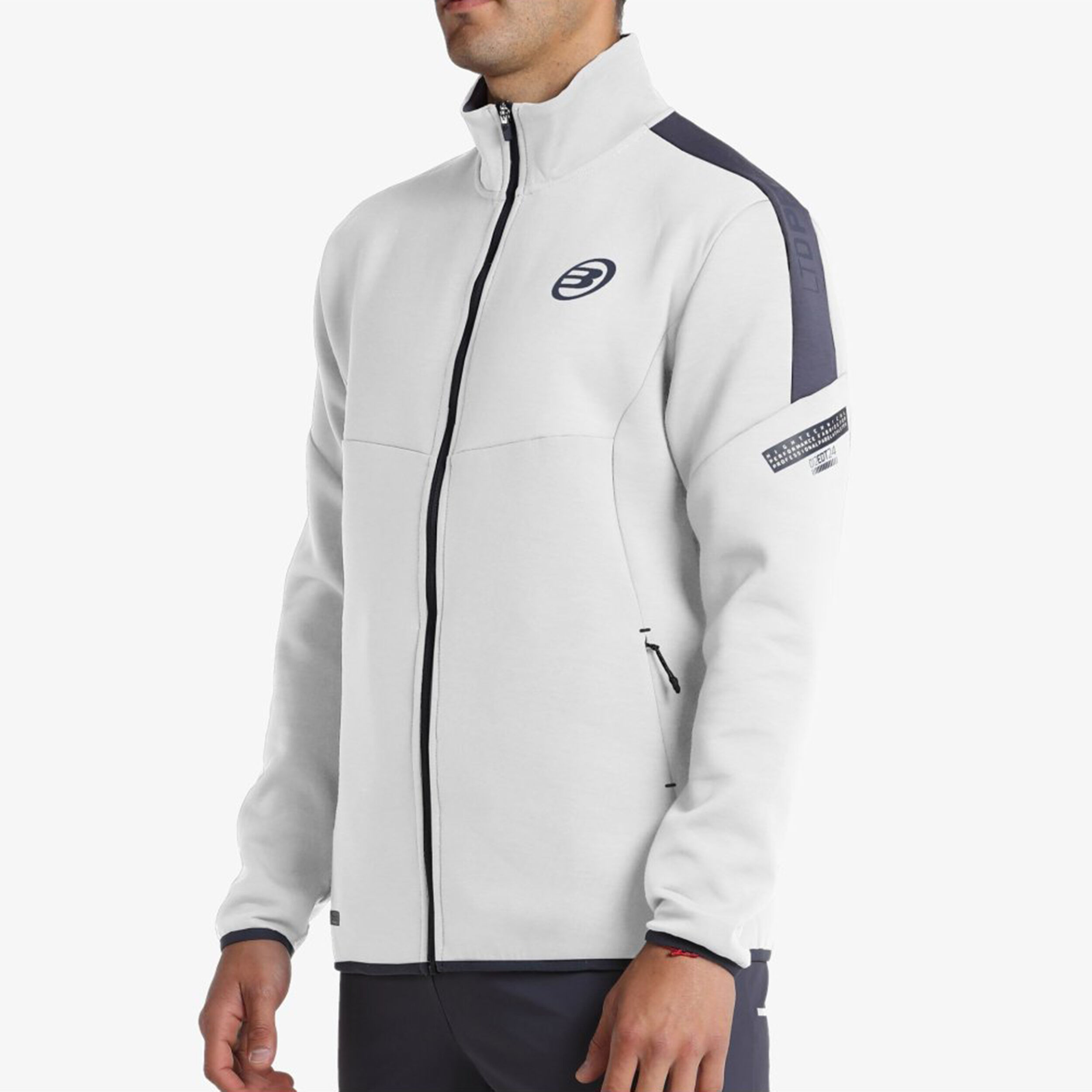 Buy Bullpadel Noble Chaqueta De Entrenamiento Hombres Blanco online Tennis Point ES