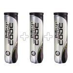 Pelota presurizada Balls Unlimited Balls Unlimited Code Black Bote De 4 Pelotas