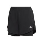 Ropa adidas adidas MIN 2in1 Shorts Mujeres - negro, 