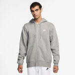 Ropa Nike Nike Club Bb Full-Zip Sudadera Con Cremallera Hombres-Gris