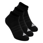 adidas adidas Essentials Low 3P Calcetines de tenis Unisex-negro
